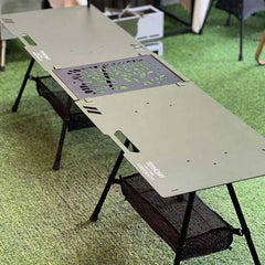 60*40 Aluminum Alloy Camping Tactical Table Set