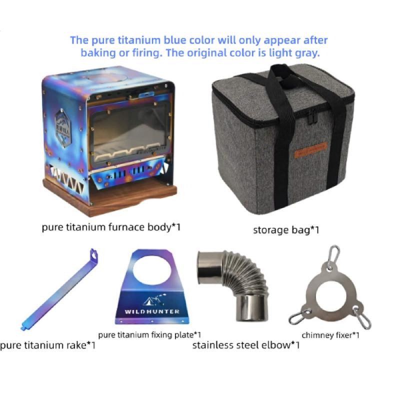 Camping-Titanium-wood-stove