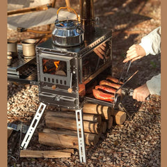 Outdoor Large Tent Stove with Pellet - Tryhomy