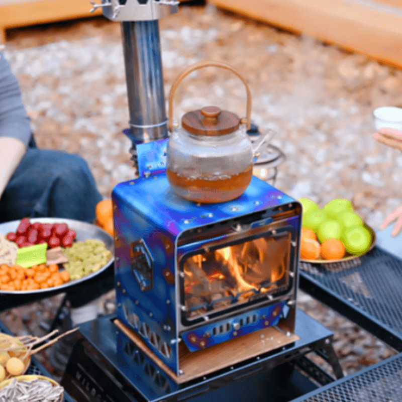 Titanium-camping-wood-stove