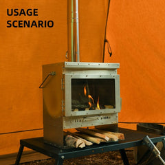 Usage-scenarios-of-camping-wood-stove