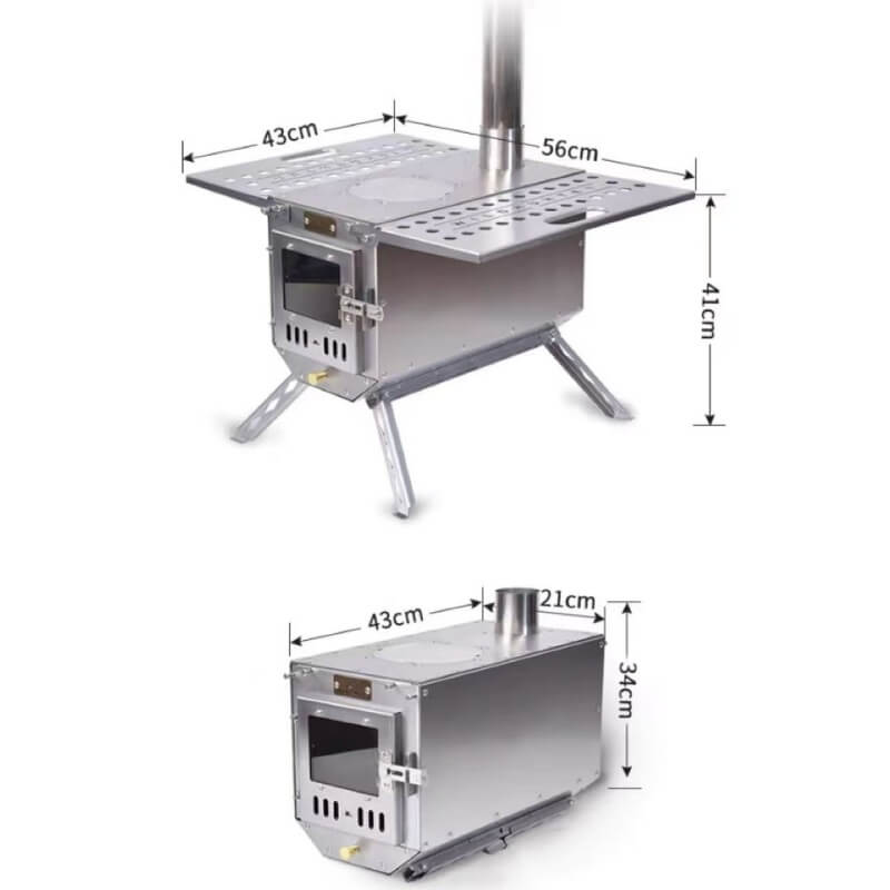 Wood-cook-stove