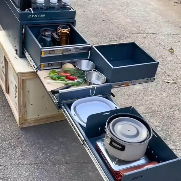 Top Car Kitchen | Luxury Overland Slide | Tryhomy | Tryhomy