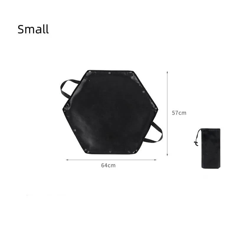 Large Hexagon Fireproof Mat For Stove  | Tryhomy