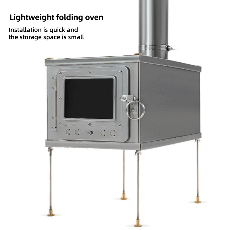 Tryhomy Lightweight Foldable Titanium Tent Stove