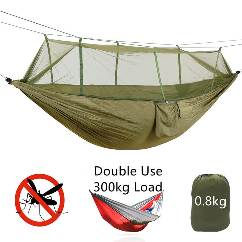 Outdoor Portable Camping Hammock With Mosquito Net